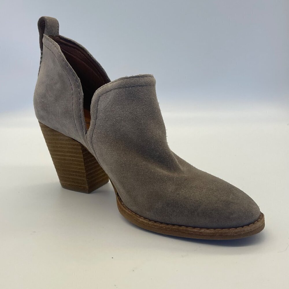 Jeffrey Campbell Rosalee Women’s Ankle Booties – Size 7 – Light Taupe Suede - Picture 3 of 14